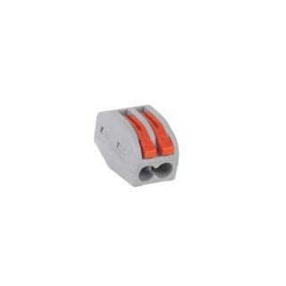 Conector universal rapid 2x pentru cablu 0.75-2.5mm, ZLA0957